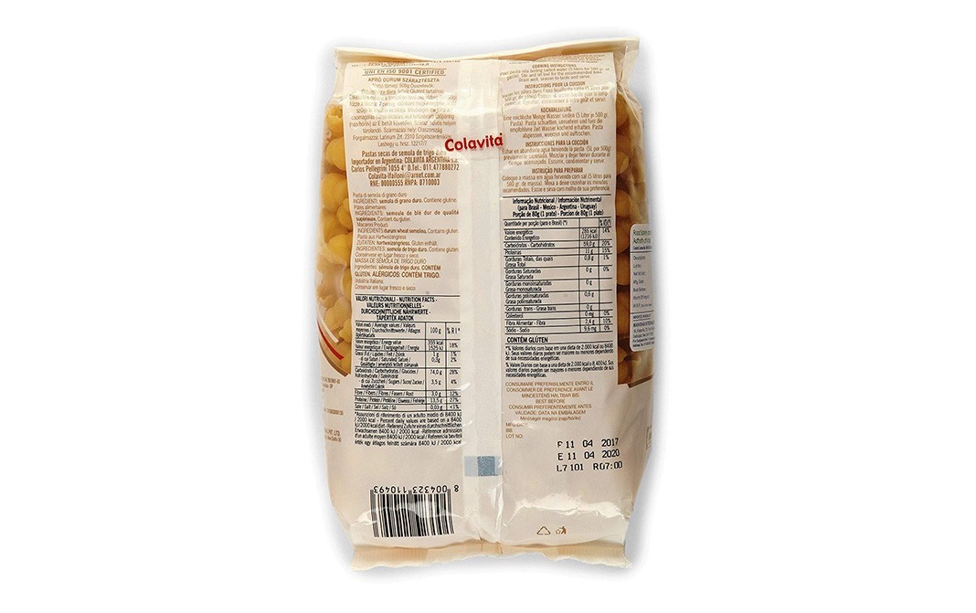 Colavita Gnocchi Pasta    Pack  500 grams